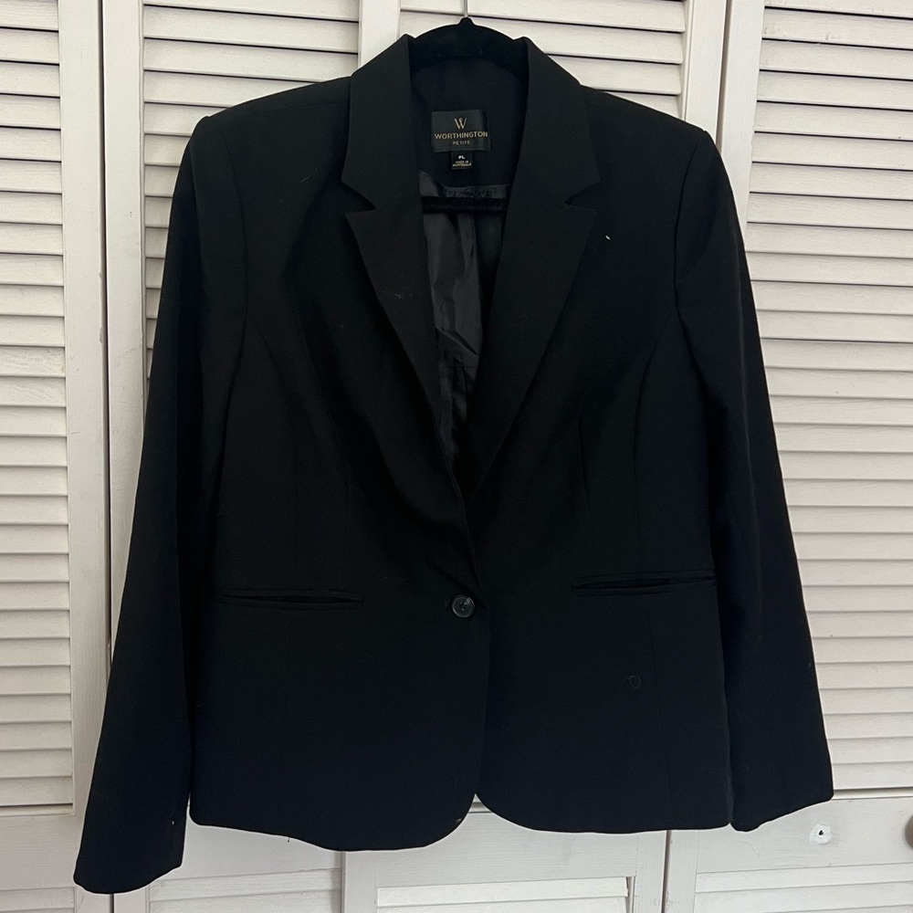 Worthington Black Blazer for Petite